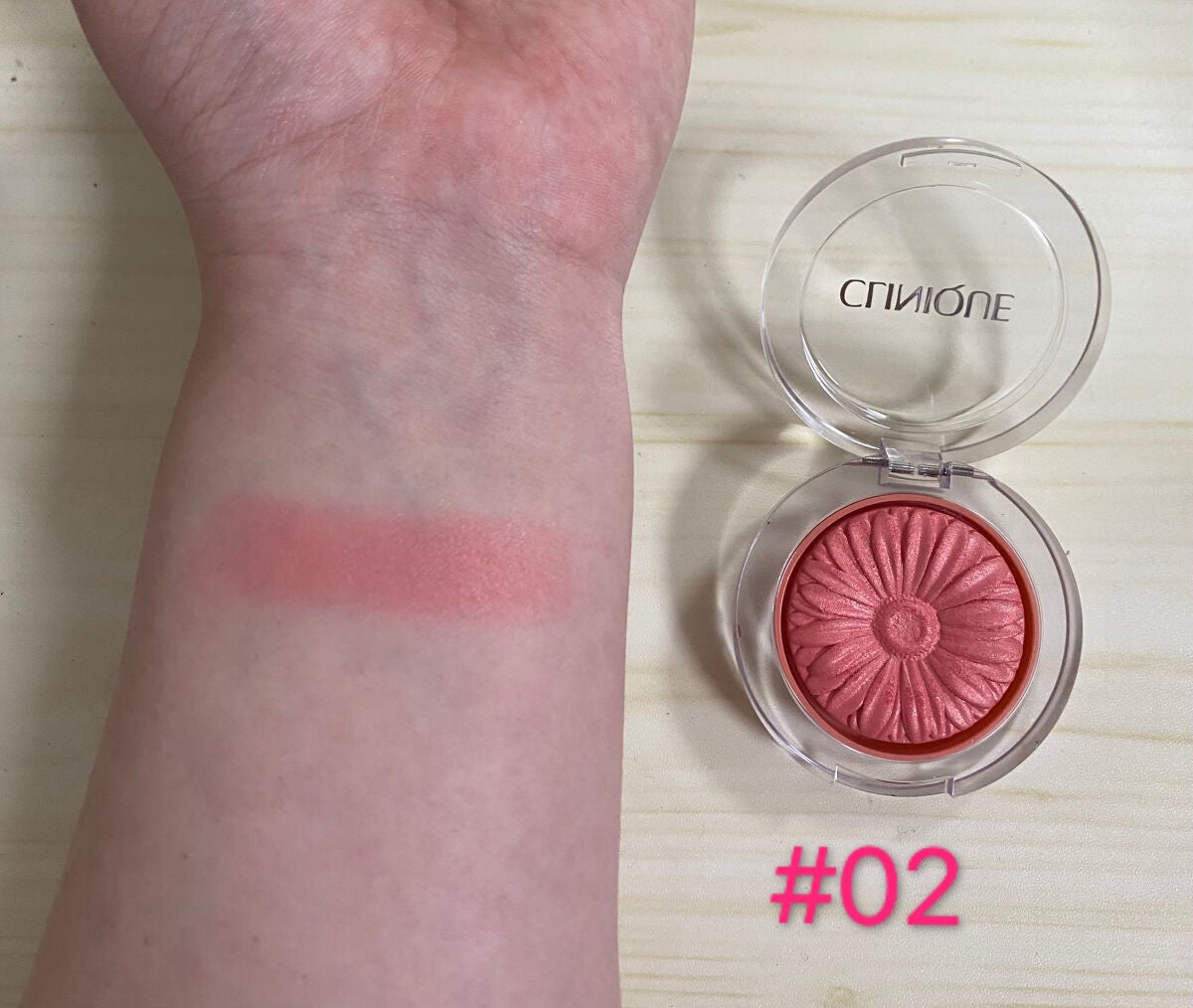 チーク ポップ/CLINIQUE/パウダーチークを使ったクチコミ(2枚目)