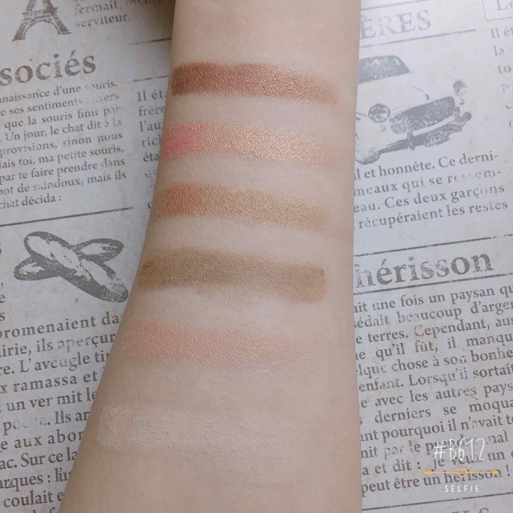 バレンタインボックス/VAVI MELLO/アイシャドウパレットを使ったクチコミ(3枚目)