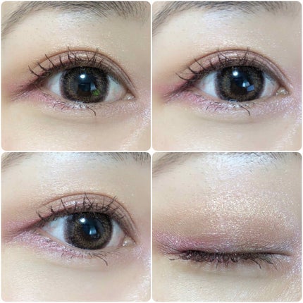 UR GLAM VELVET EYE COLOR PALETTE/U R GLAM/アイシャドウパレットを使ったクチコミ(3枚目)