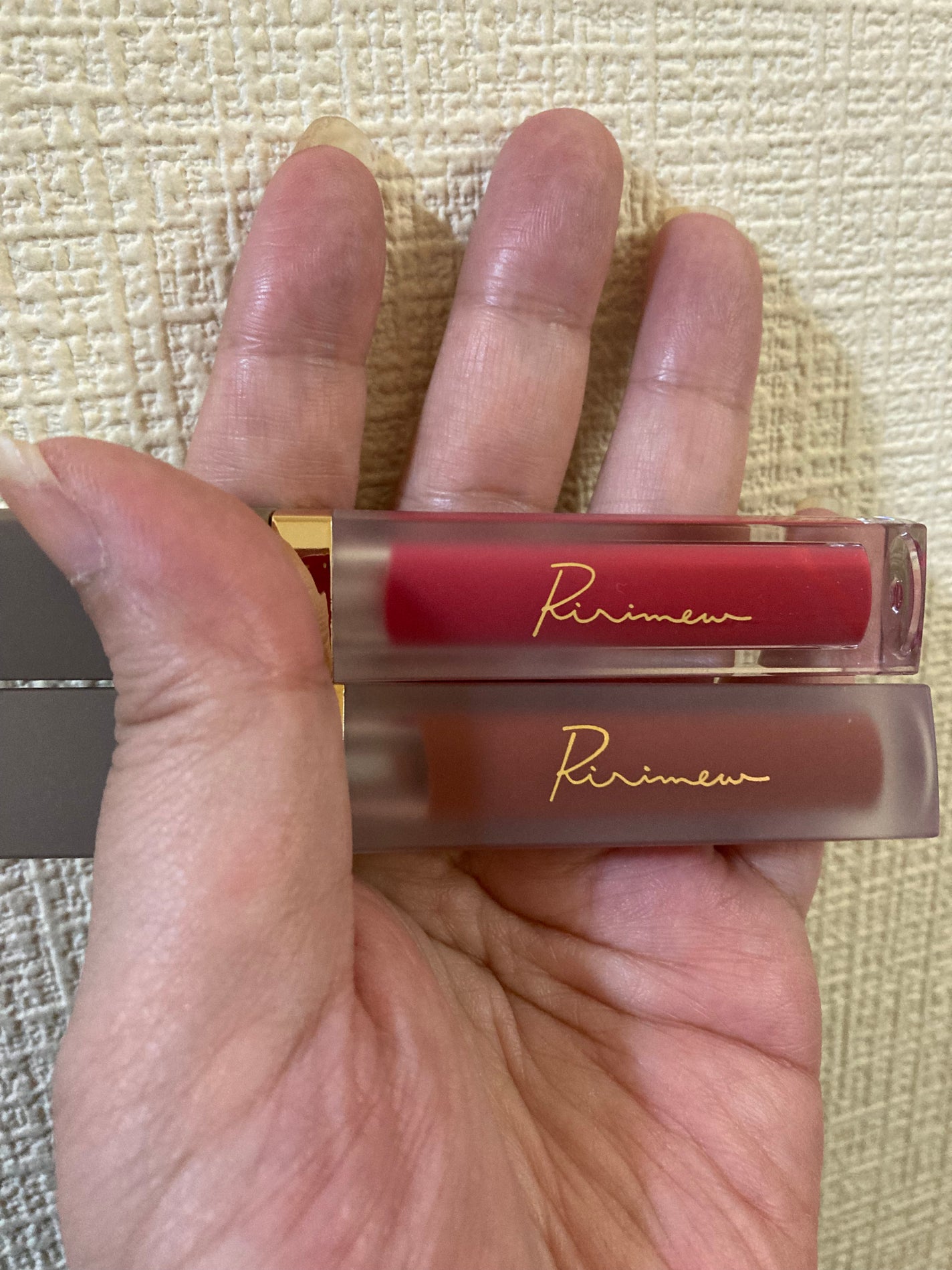 センシュアルフィックスティント/Ririmew/リップティントを使ったクチコミ(4枚目)