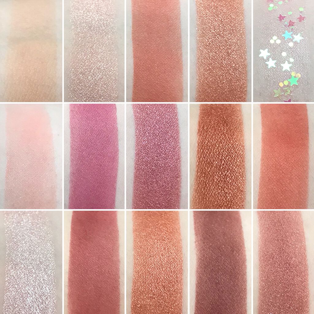 バロックペイント15色/PEONYELF/アイシャドウパレットを使ったクチコミ(4枚目)