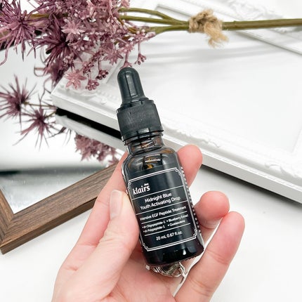 ミッドナイトブルーユースアクティベーティングドロップ(20ml)/Klairs/美容液を使ったクチコミ(2枚目)