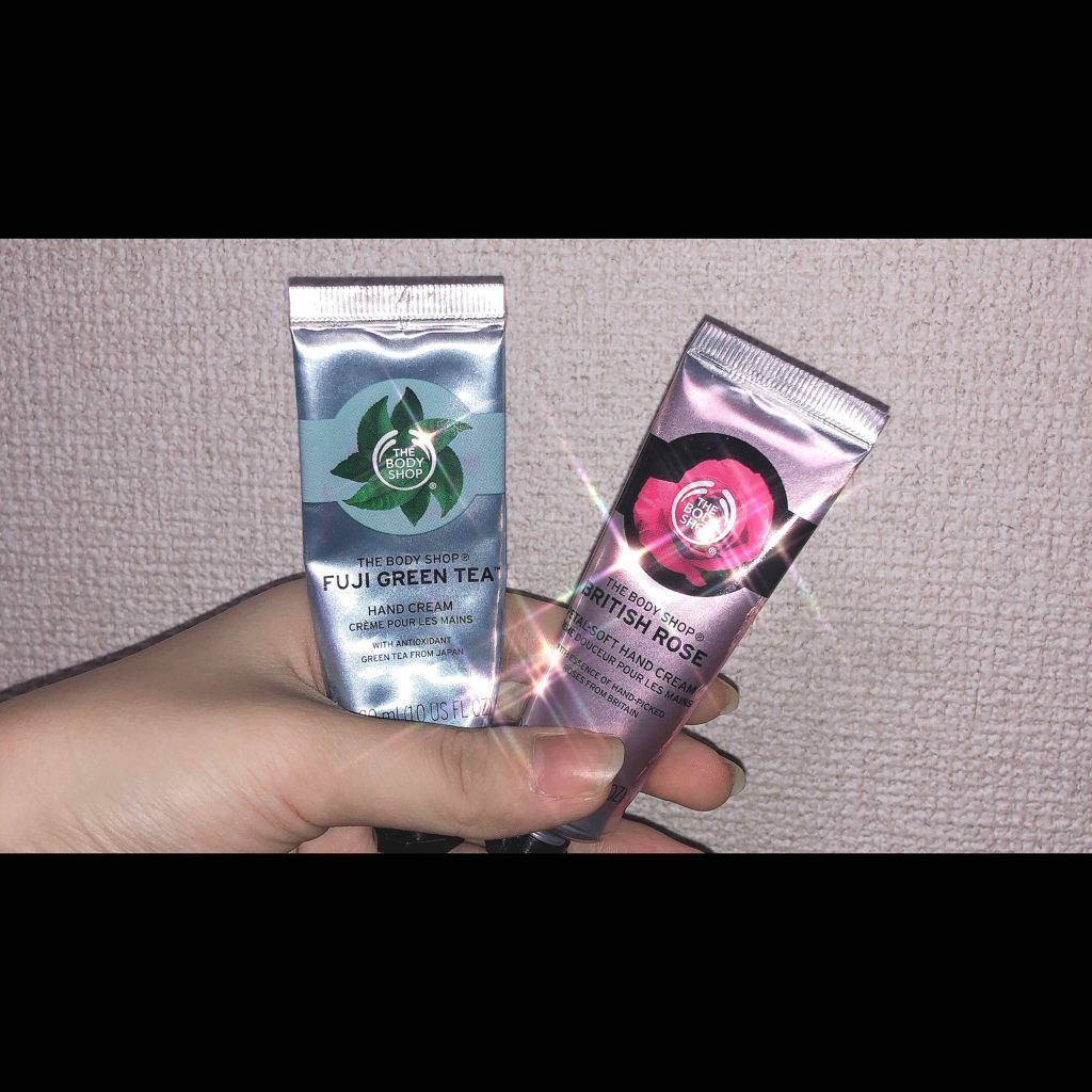 ハンドクリーム フジグリーンティ/THE BODY SHOP/ハンドクリームを使ったクチコミ(1枚目)