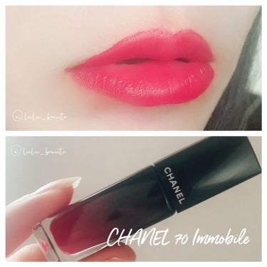 ルージュ アリュール ラック/CHANEL/口紅を使ったクチコミ（6枚目）