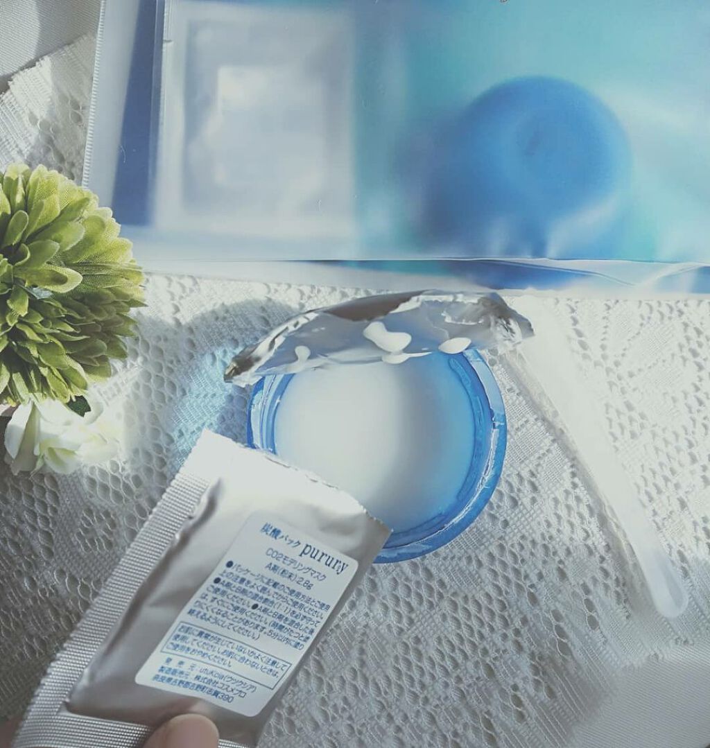 炭酸パック プルリ/ウツクシア/洗い流すパック・マスクを使ったクチコミ(1枚目)