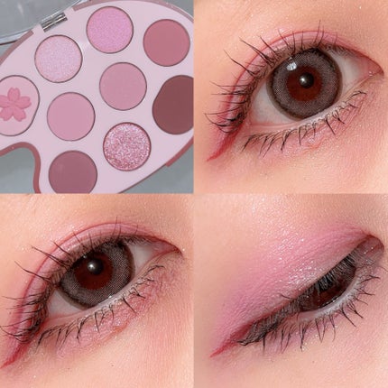 ちろこ on LIPS 「ほんとにほんとにめちゃくちゃ可愛い...デイジークの桜パレット..」(2枚目)