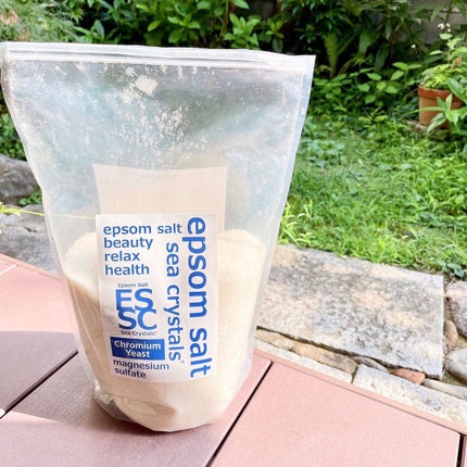 シークリスタルス エプソムソルト オリジナル/sea crystals/無機塩系入浴剤を使ったクチコミ(1枚目)