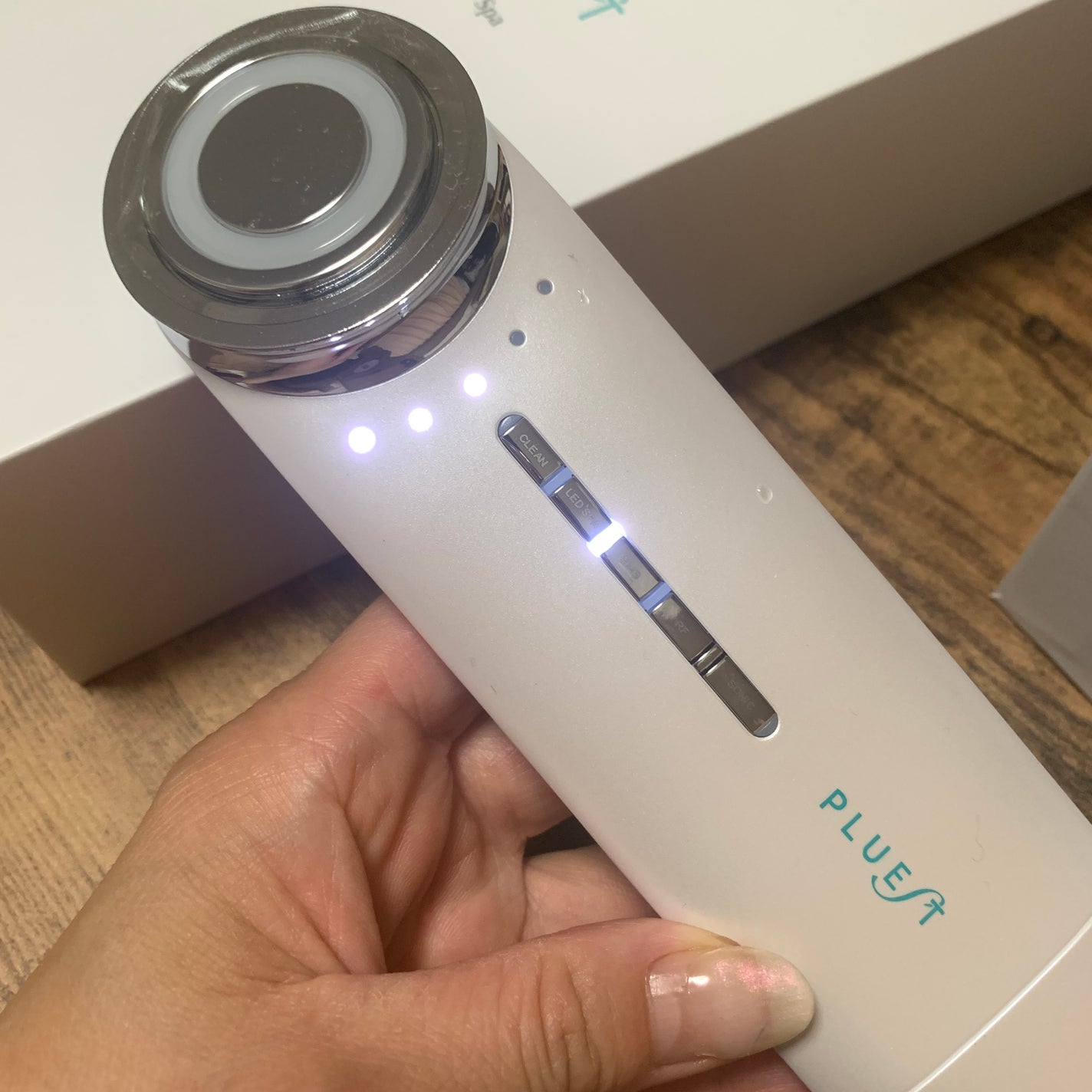 マルチフェイシャルスパ/PLUEST/美顔器・マッサージを使ったクチコミ(1枚目)