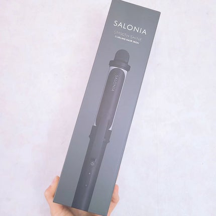試してみた】SALONIA スムースシャイン カールヘアアイロン 試してみた】SALONIA スムースシャイン カールヘアアイロン