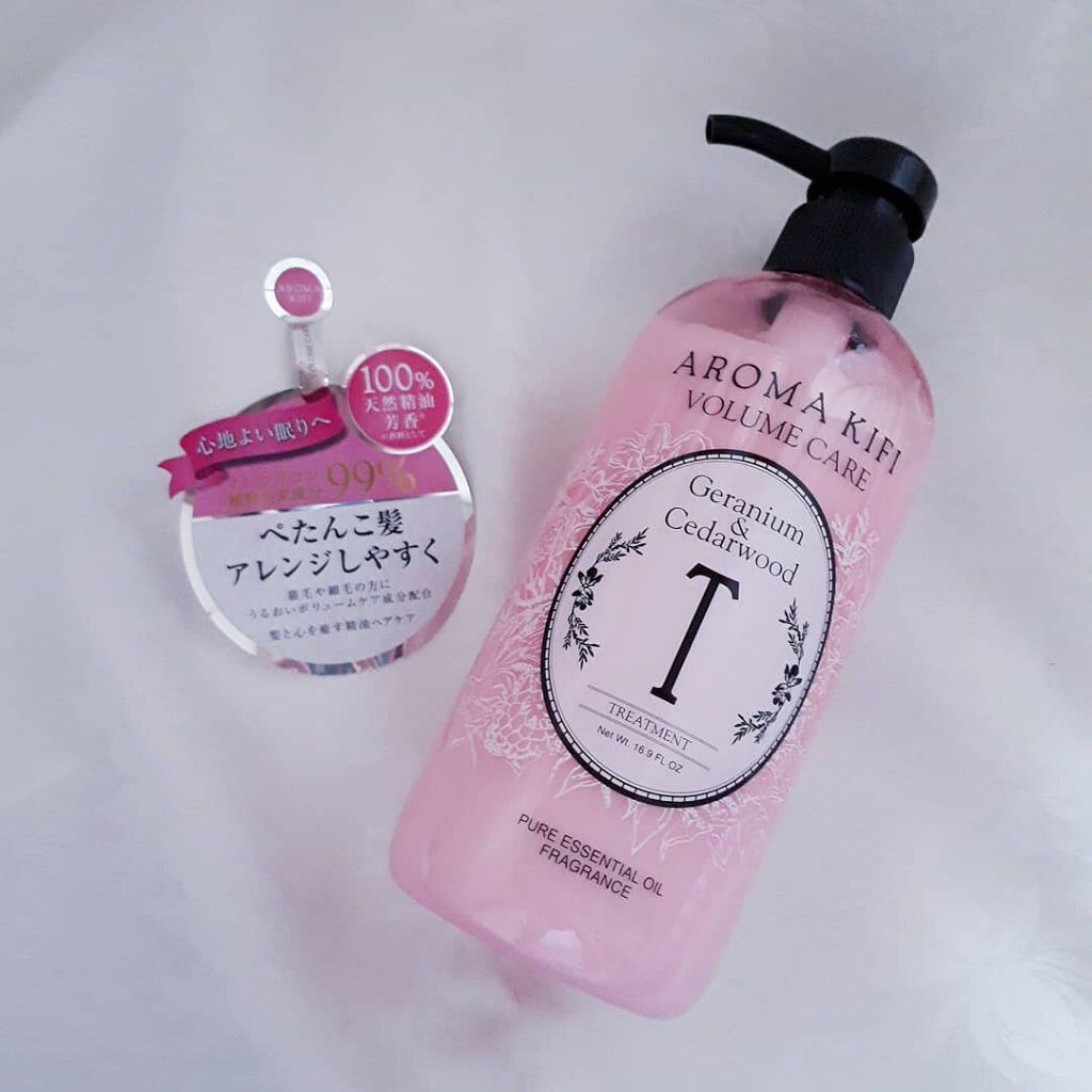ボリュームケアシャンプー／トリートメント トリートメント500ml /AROMA KIFI/シャンプー・コンディショナーを使ったクチコミ（1枚目）