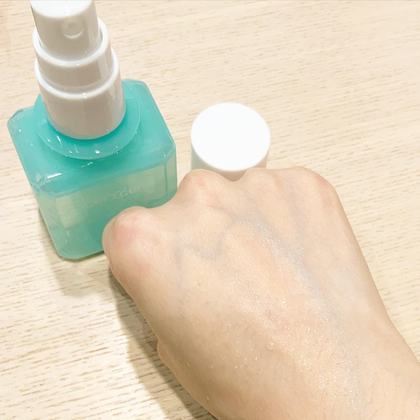 メイクアップフィックスミスト/cerXcer/フィックスミストを使ったクチコミ（3枚目）