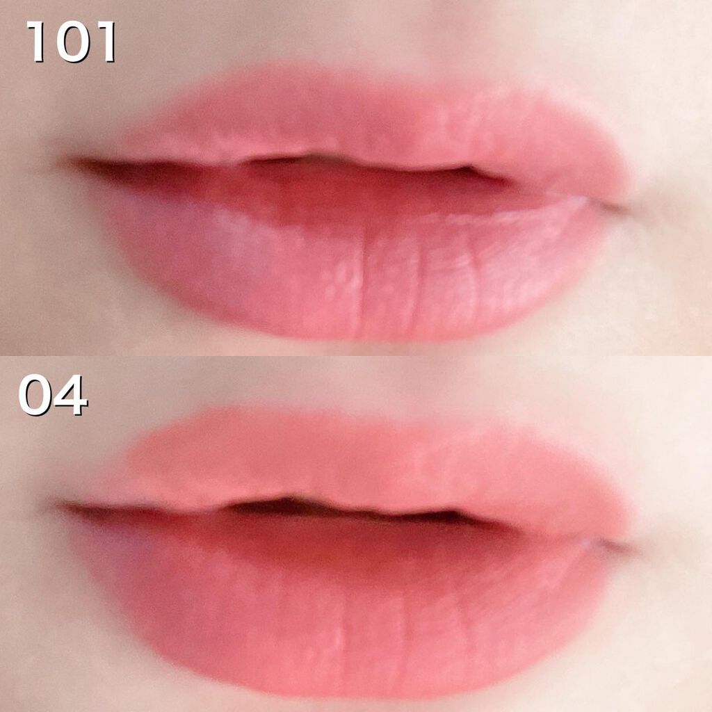 ジルスチュアート ブルームドロップ リップ＆チーク シフォン 101 sweet feathers(限定色)/JILL STUART/リキッドチークを使ったクチコミ（3枚目）