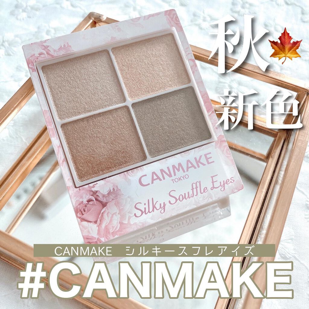 シルキースフレアイズ 09 アーバンカーキ/キャンメイク/アイシャドウパレットを使ったクチコミ（1枚目）