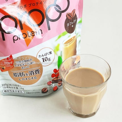プロポ プロテイン(カフェオレ味)/ロート製薬/その他プロテインを使ったクチコミ(6枚目)