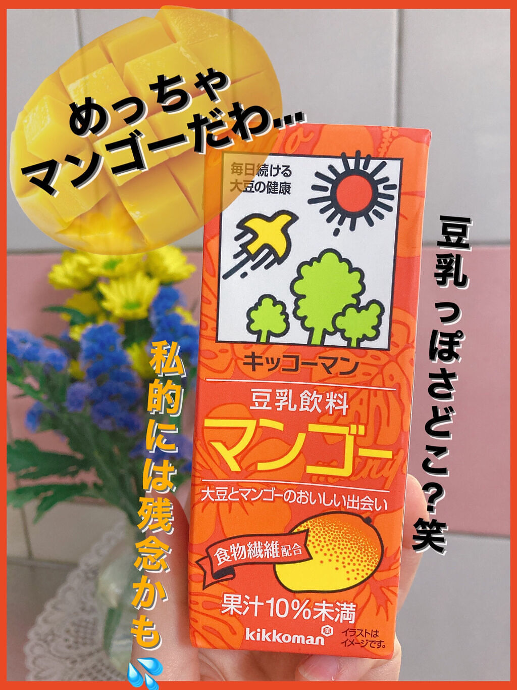 豆乳飲料/キッコーマン飲料/豆乳飲料を使ったクチコミ（1枚目）