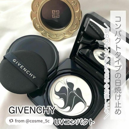 ソワン ノワール UV コンパクト/GIVENCHY/日焼け止めローションを使ったクチコミ(1枚目)