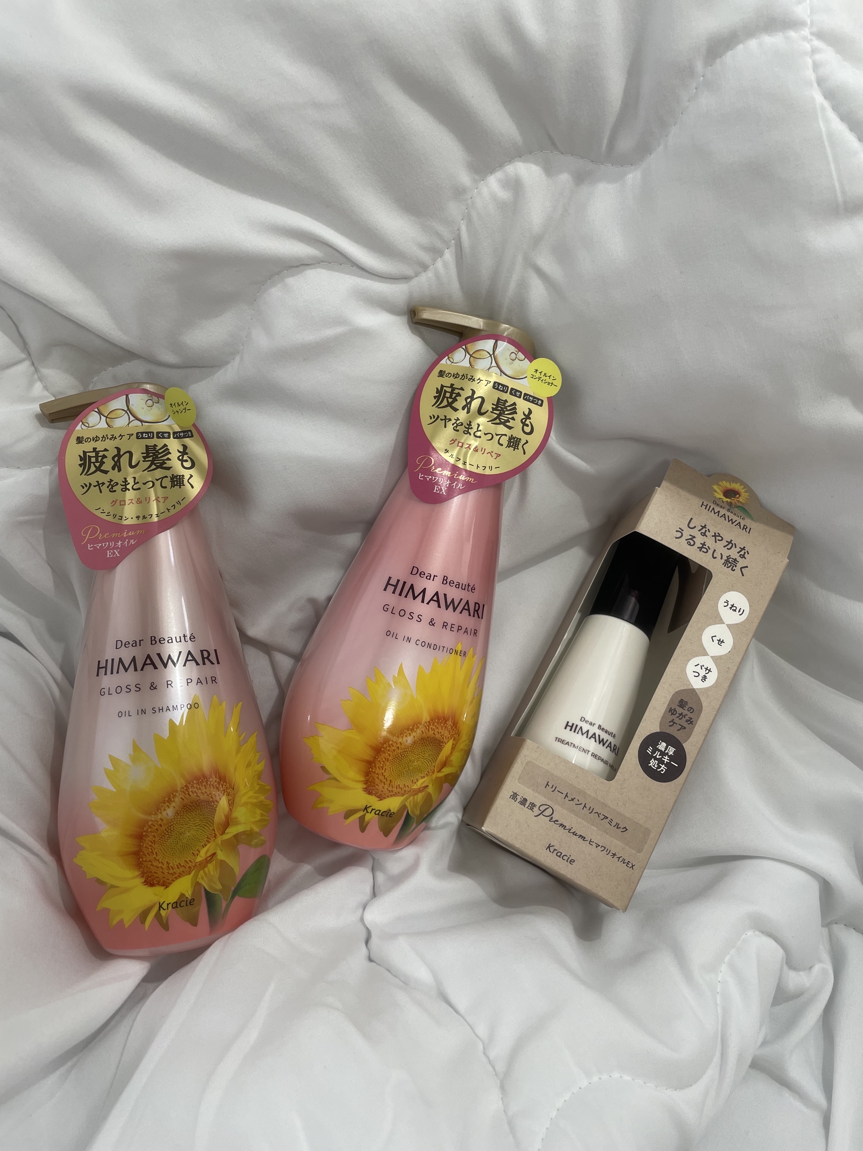 オイルインシャンプー／オイルインコンディショナー (グロス＆リペア)/ディアボーテ/市販シャンプーを使ったクチコミ（1枚目）