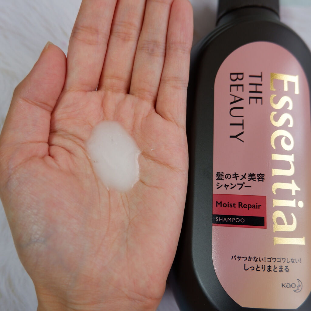 THE BEAUTY 髪のキメ美容シャンプー／コンディショナー＜モイストリペア＞	/エッセンシャル/市販シャンプーを使ったクチコミ（2枚目）