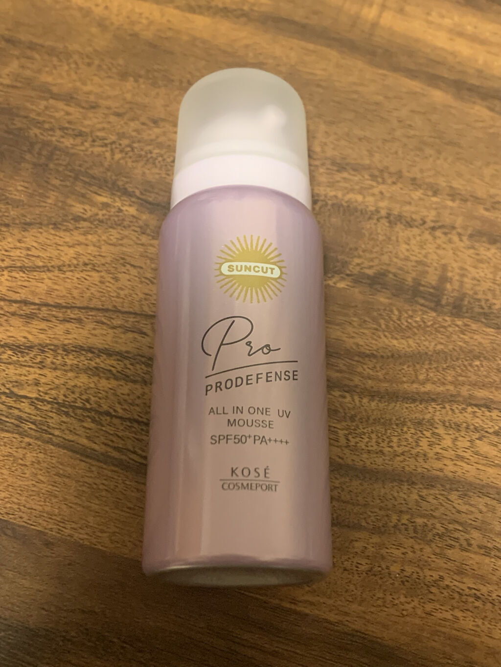 プロディフェンス オールインワンUV ムース/サンカット®/日焼け止めクリームを使ったクチコミ（1枚目）
