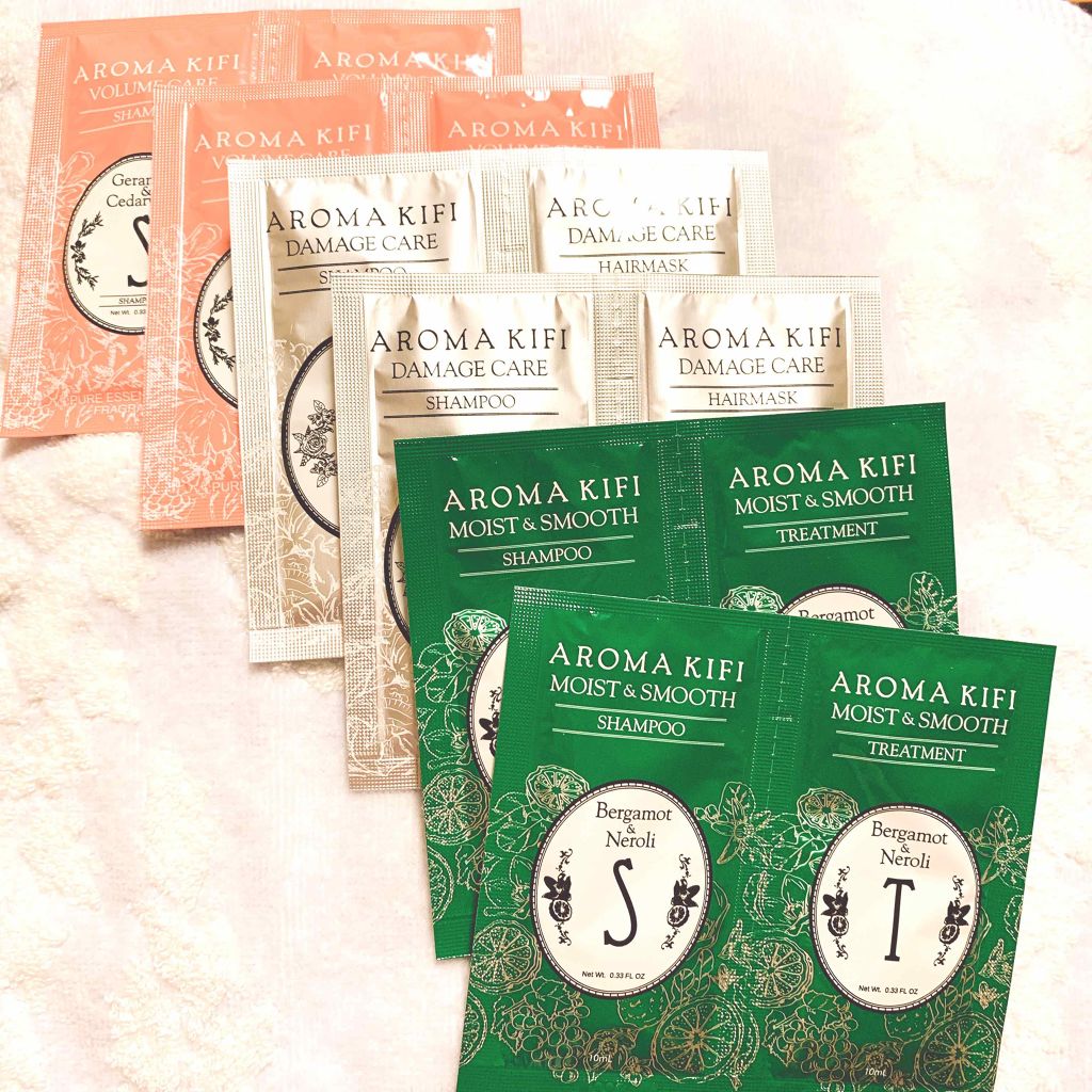 ボリュームケアシャンプー／トリートメント/AROMA KIFI/シャンプー・コンディショナーを使ったクチコミ（1枚目）