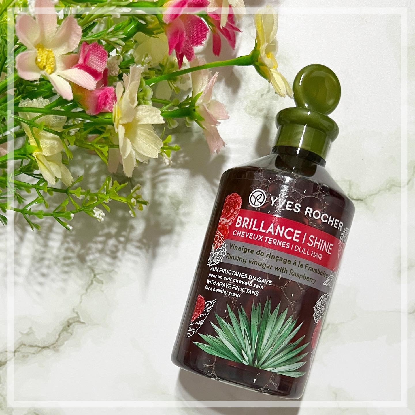 リンシングビネガー シルキーシャイン さらキララズベリー リンシングビネガー さらキララズベリー 150ml【旧】/イヴ・ロシェ/洗い流すヘアトリートメントを使ったクチコミ（1枚目）