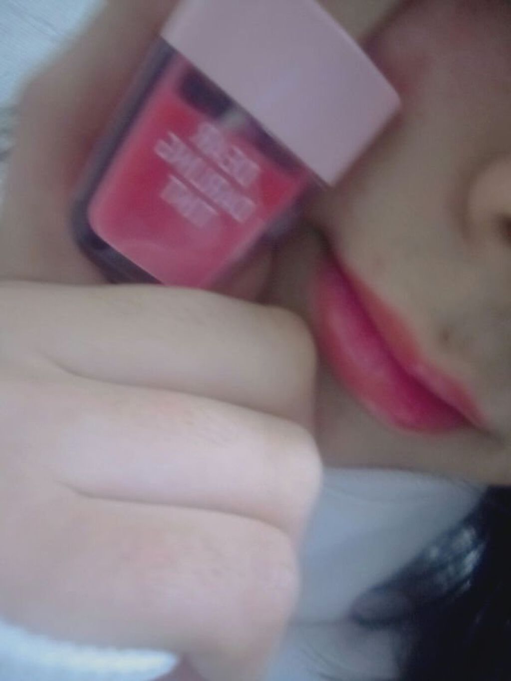 ディアダーリン ウォータージェルティント （アイスティント）/ETUDE/口紅を使ったクチコミ（2枚目）