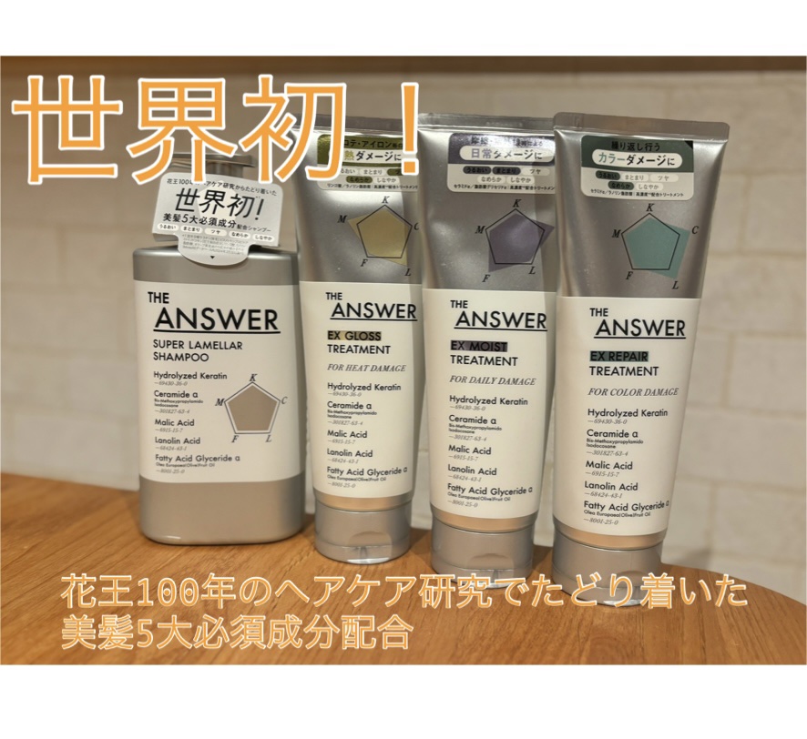 THE ANSWER スーパーラメラシャンプー/THE ANSWER/市販シャンプーを使ったクチコミ（1枚目）