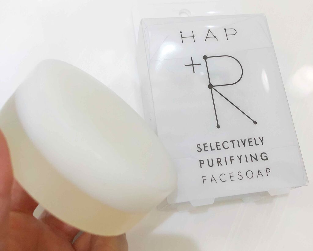 フェイスソープ/HAP＋R/洗顔石鹸を使ったクチコミ（2枚目）