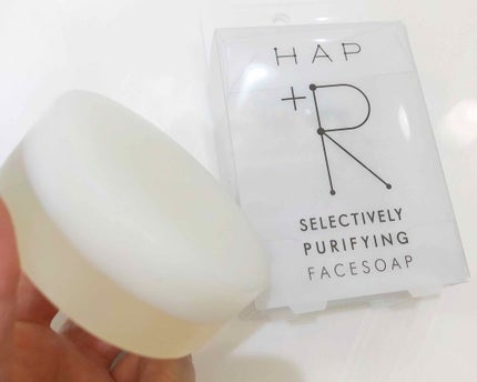 フェイスソープ/HAP+R/洗顔石鹸を使ったクチコミ(2枚目)
