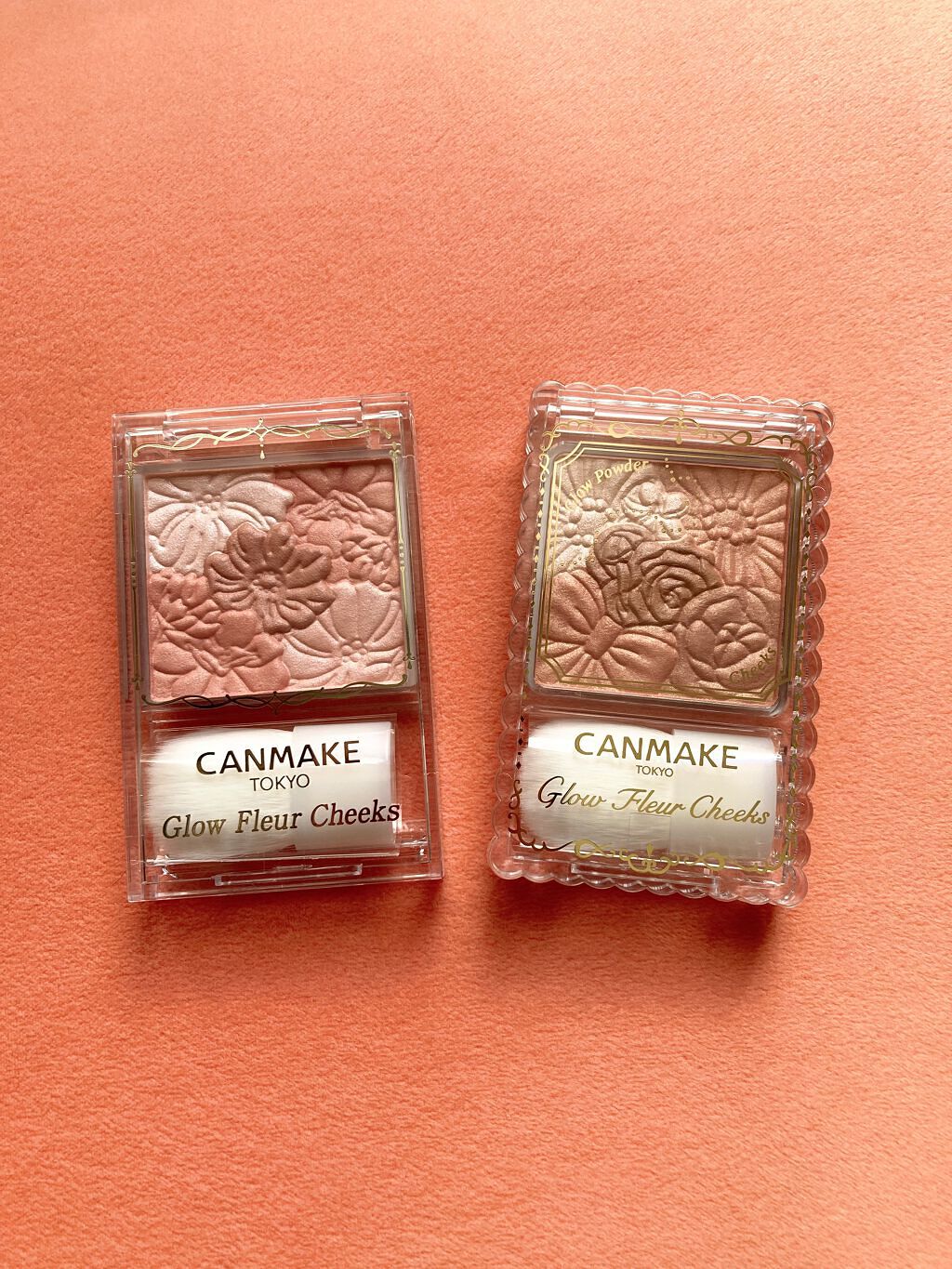 グロウフルールチークス/キャンメイク/パウダーチークを使ったクチコミ（2枚目）