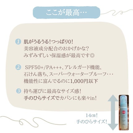 プロテクトUV ミスト/サンカット®/日焼け止めミスト・スプレーを使ったクチコミ(2枚目)