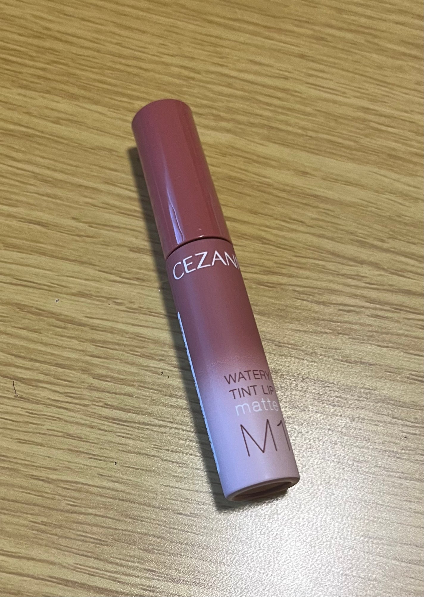 ウォータリーティントリップ マット/CEZANNE/リップティントを使ったクチコミ(1枚目)