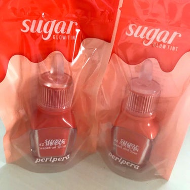 
ペリペラ
Sugar Glow Tint #2 #4

1.2枚目は右側が#4、左側が#2
4枚目は上段2つが#4、下段2つが#2



共通していいなと思ったのは

+乾燥しない
+ベタつきなし
+