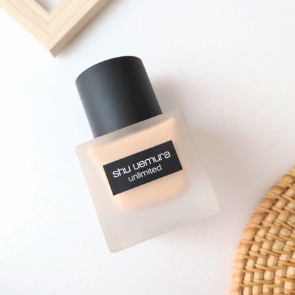(旧)アンリミテッド ラスティング フルイド/shu uemura/リキッドファンデーションを使ったクチコミ(2枚目)