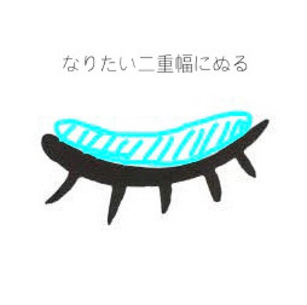 リアルダブルアイリッド/K-パレット/二重まぶた用アイテムを使ったクチコミ(4枚目)
