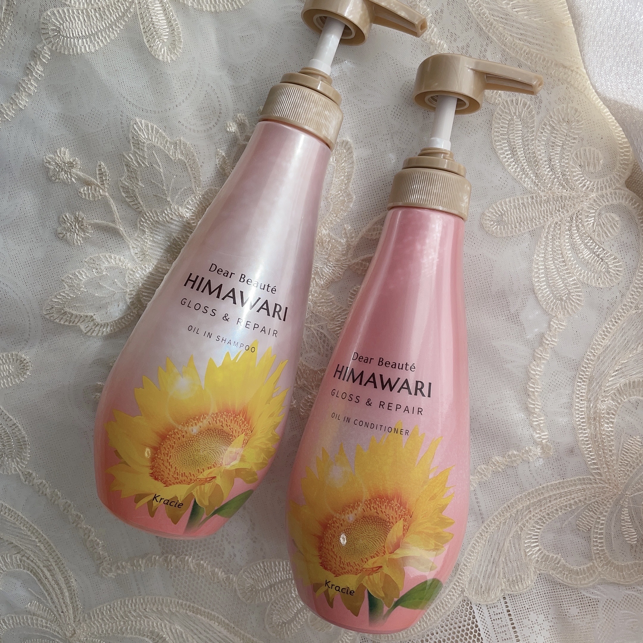 オイルインシャンプー／オイルインコンディショナー (グロス＆リペア)/ディアボーテ/市販シャンプーを使ったクチコミ（1枚目）