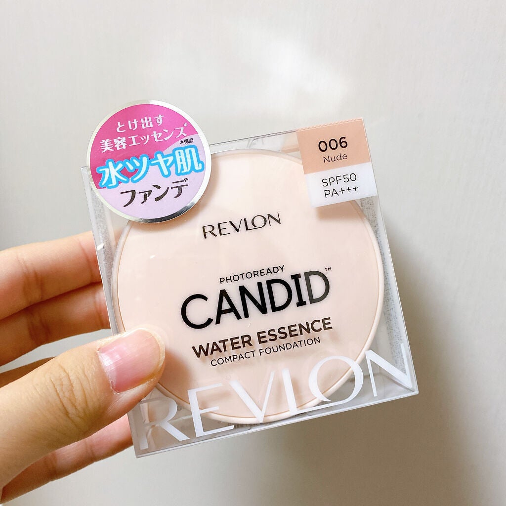 フォトレディ キャンディッド ウォーター エッセンス コンパクト ファンデーション/REVLON/クリーム・エマルジョンファンデーションを使ったクチコミ(6枚目)