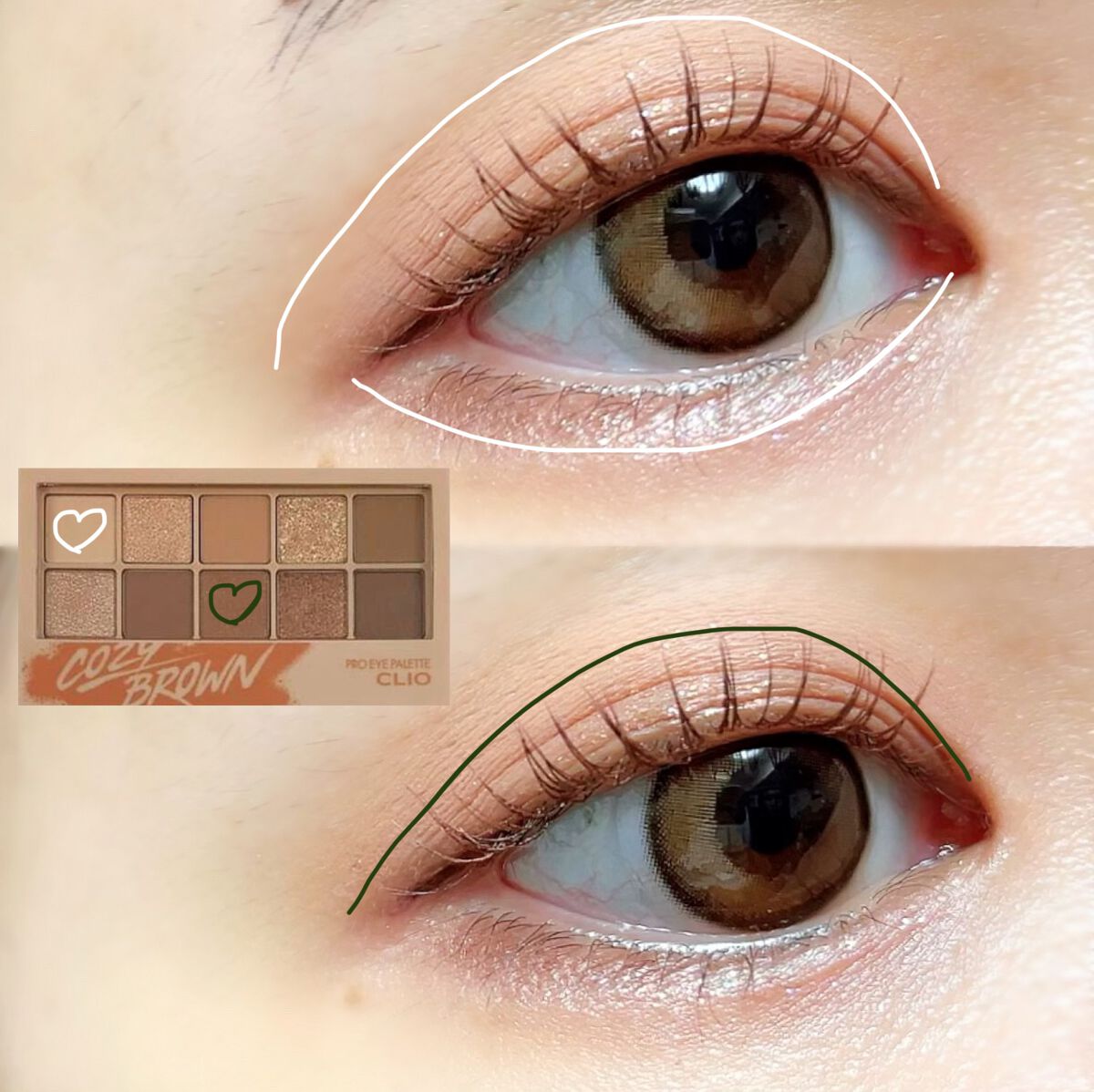 プロ アイ パレット/CLIO/アイシャドウパレットを使ったクチコミ(2枚目)