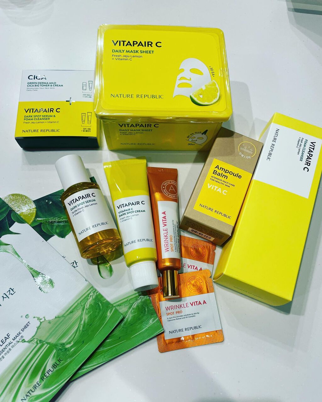 ビタペアC 集中美容液スペシャルセット/ネイチャーリパブリック/美容液を使ったクチコミ(1枚目)