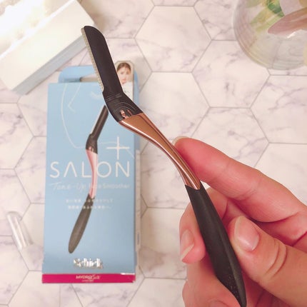 サロンプラス トーンアップ フェイススムーサー ホルダー(刃付き)/サロンプラス/シェーバーを使ったクチコミ(3枚目)