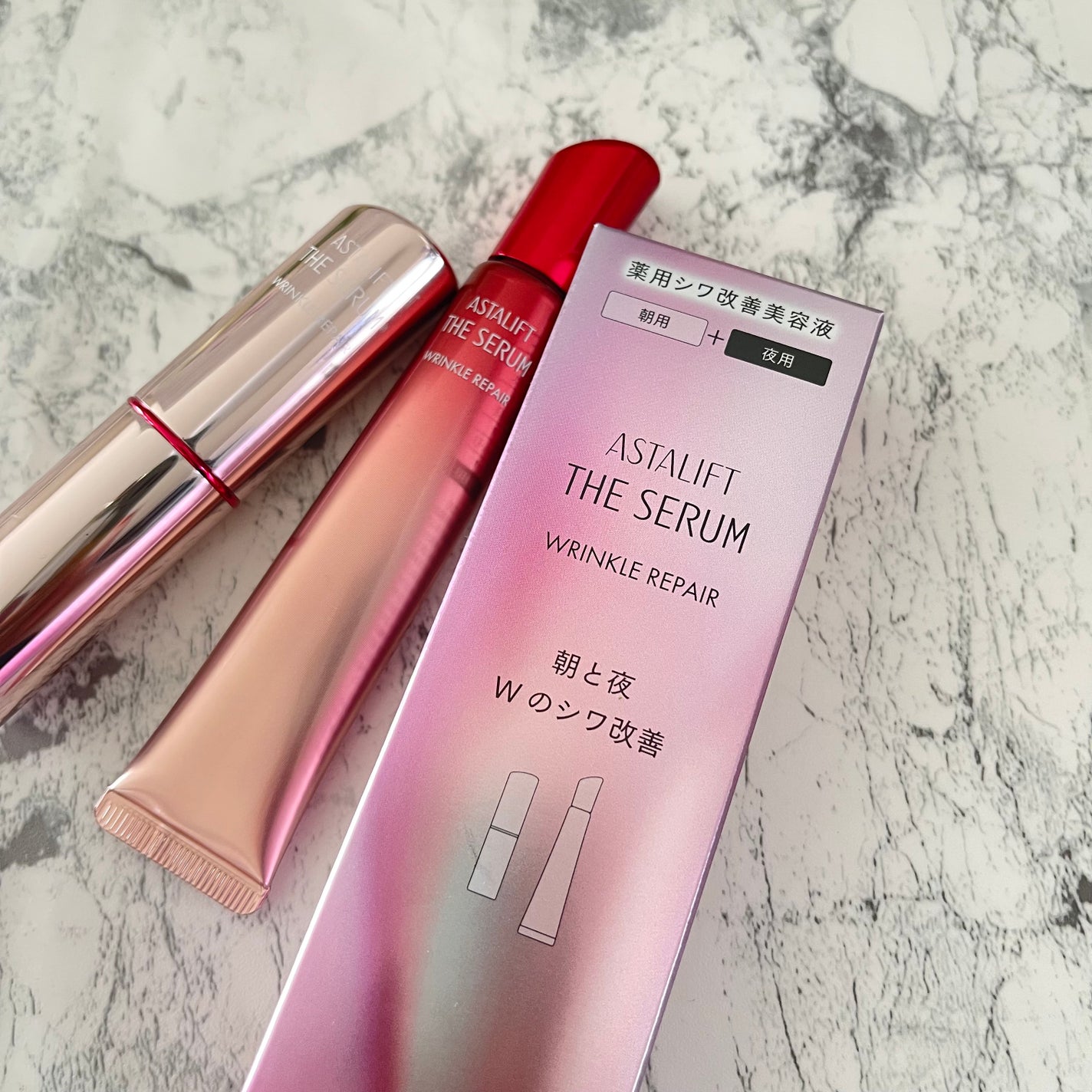 ザ セラム リンクルリペア 朝用 /アスタリフト/美容液を使ったクチコミ(2枚目)