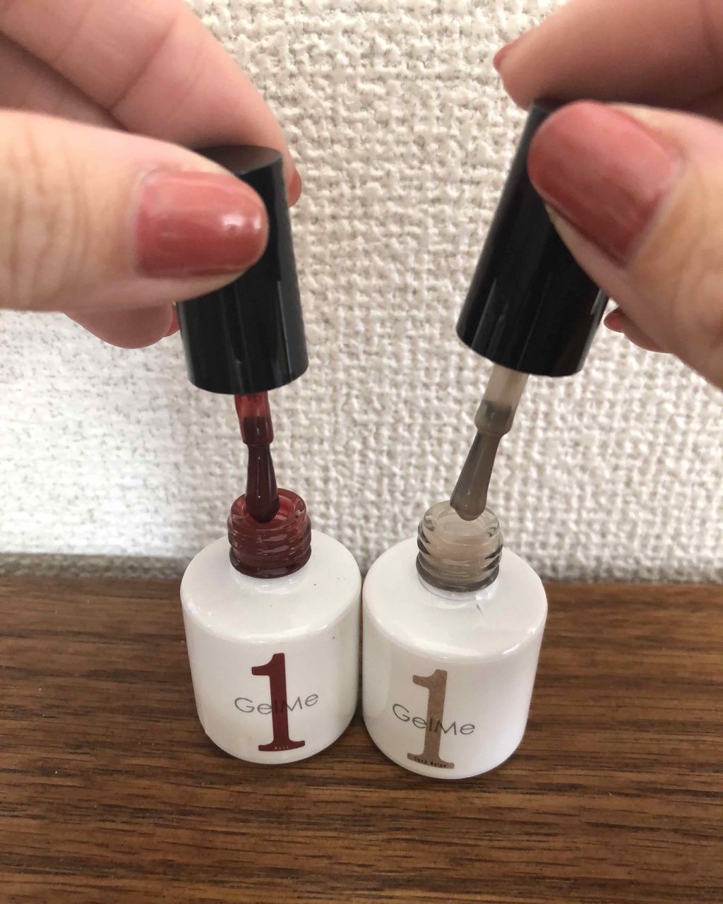 ジェルネイル 25.ローズ/ジェルミーワン/ジェルネイルを使ったクチコミ（2枚目）