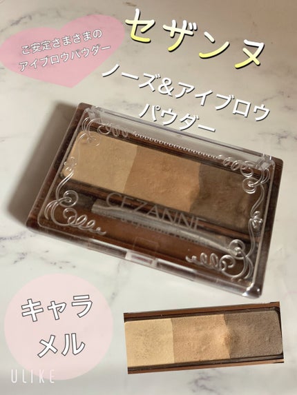 ノーズ&アイブロウパウダー/CEZANNE/パウダーアイブロウを使ったクチコミ(1枚目)