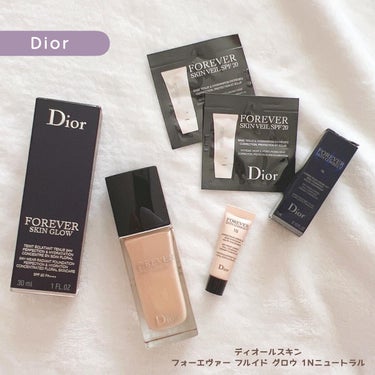 ディオールスキン フォーエヴァー フルイド グロウ/Dior/リキッドファンデーションを使ったクチコミ（1枚目）