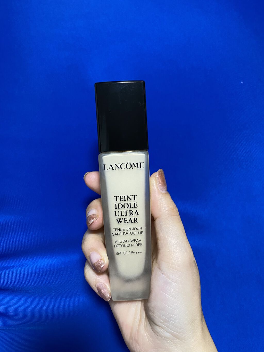 タンイドル ウルトラ ウェア リキッド/LANCOME/リキッドファンデーションを使ったクチコミ（1枚目）