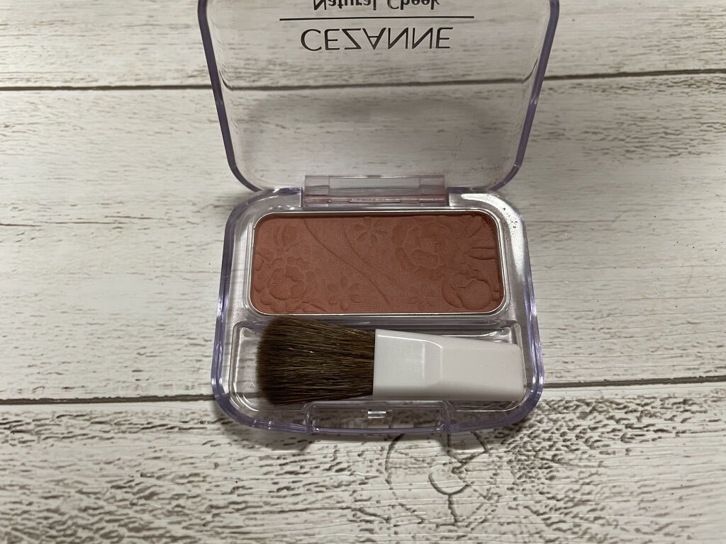 ナチュラル チークN/CEZANNE/パウダーチークを使ったクチコミ（3枚目）