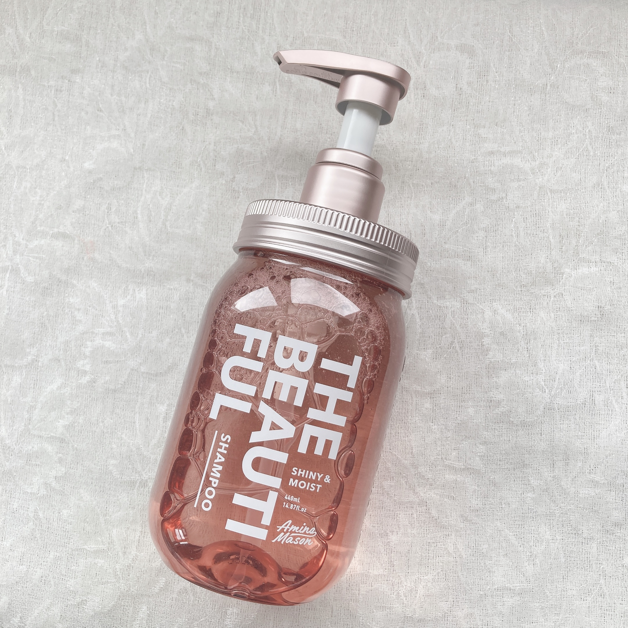 シャイニー＆モイスト シャンプー／ヘアトリートメント/アミノメイソン/市販シャンプーを使ったクチコミ（3枚目）