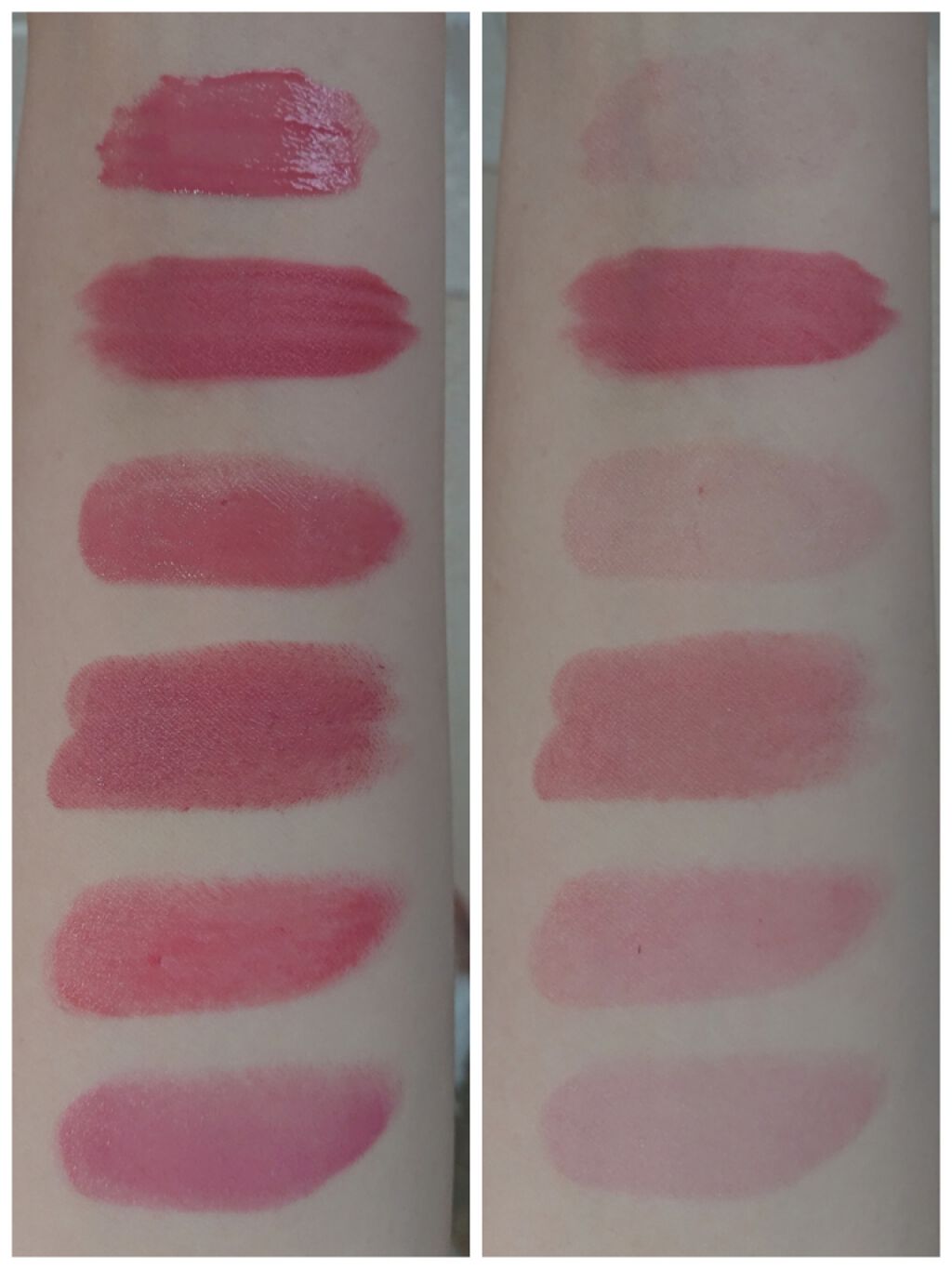 ラスティンググロスリップ/CEZANNE/口紅を使ったクチコミ（3枚目）