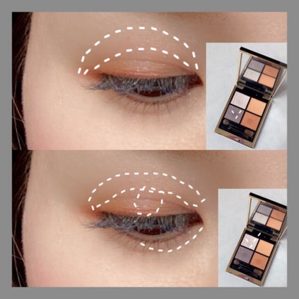 シグニチャー カラー アイズ/SUQQU/アイシャドウパレットを使ったクチコミ(3枚目)