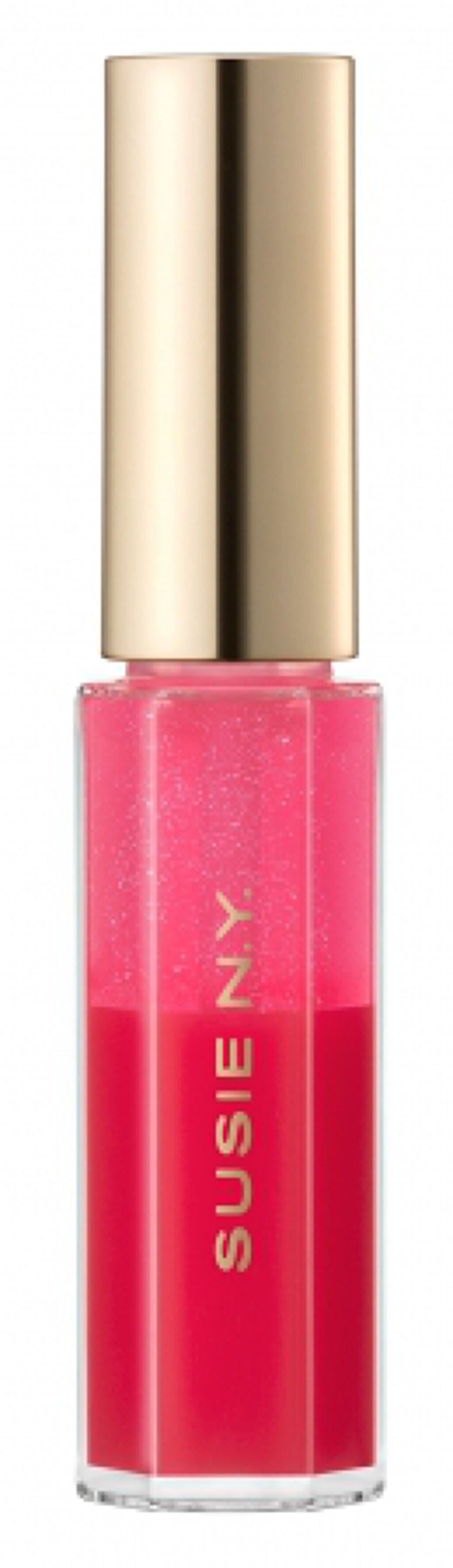 スージー レイヤー ルージュグロス 01 ピンク&チェリー